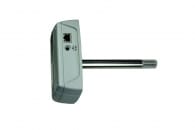 Sensor web con PoE, montaje en conducto - termómetro, higrómetro y barómetro, remotos con interfaz Ethernet